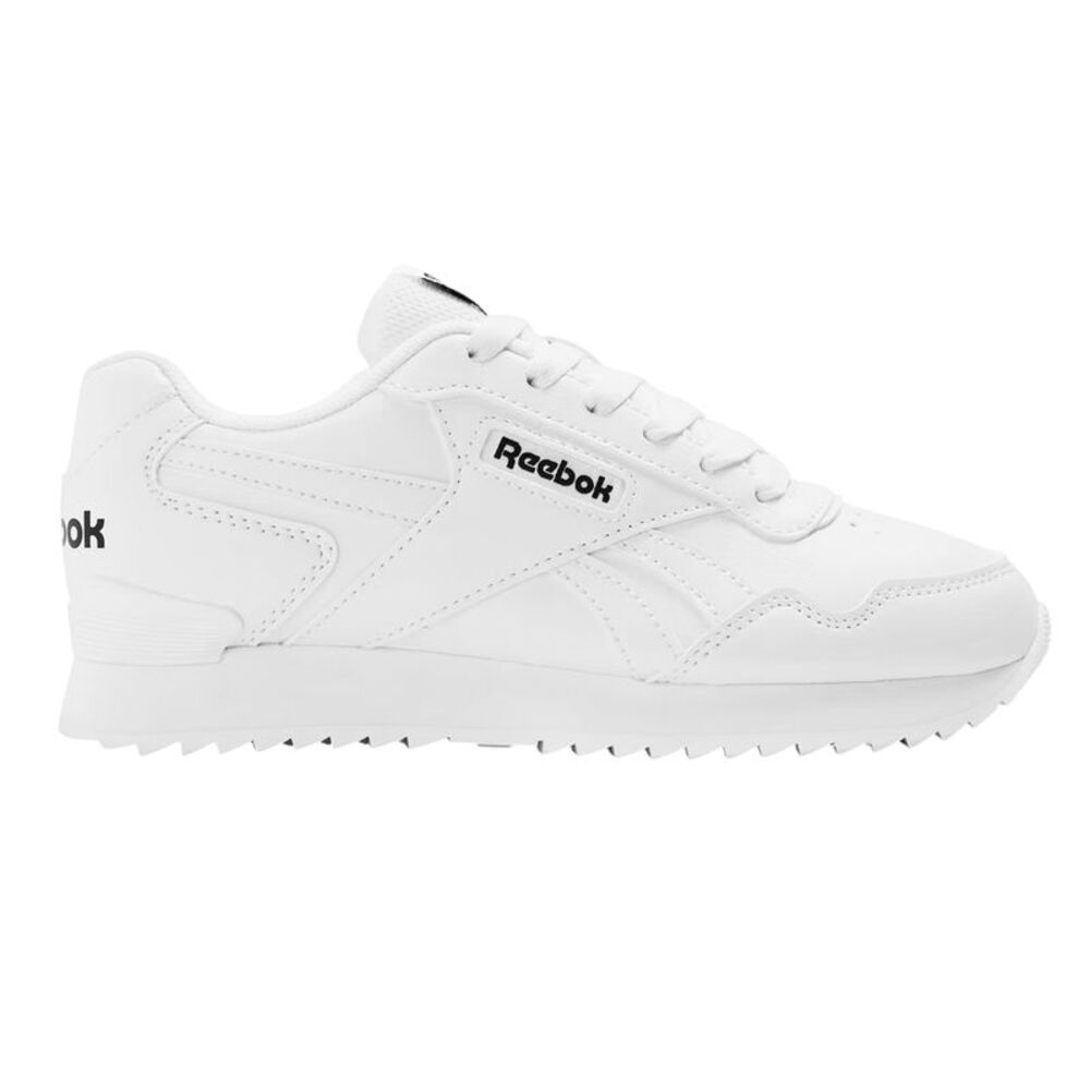 Reebok Childrens/Kids Glideripclip Vegan Leather Sneakers / White